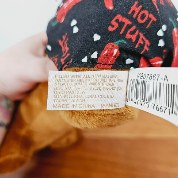 Dan Dee Animated Singing Weiner Dog Plush Valentines Day Gift Red Hot Lover Bell - Picture 9 of 10